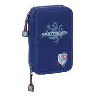 Piórniki - Piórnik Podwójny Harry Potter Captain Granatowy 12.5 x 19.5 x 4 cm Piórnik Podwójny 29 Części - miniaturka - grafika 1