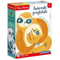 Zabawki interaktywne dla dzieci - Clementoni Zwierzaki przytulaki - miniaturka - grafika 1