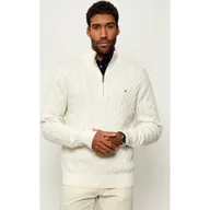 Swetry męskie - Tommy Hilfiger Sweter Regular Fit - miniaturka - grafika 1