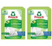 Środki do zmywarek - Frosch All in 1 limonkowe zestaw 2 x 50szt. - miniaturka - grafika 1