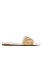 Klapki i japonki damskie - Nine West Klapki SMRL393661 Beżowy - miniaturka - grafika 1