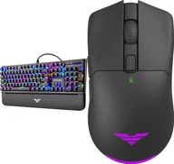 Zestawy myszka + klawiatura - Klawiatura PREYON LONG Claw Brown PLCB104B + Mysz Preyon Owl Wireless POW35B M-9120870 - miniaturka - grafika 1