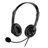 Słuchawki - Genius HS-230U (31710021400) Czarny - miniaturka - grafika 1
