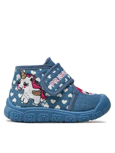 Primigi Kapcie 6948011 Niebieski - Buty dla dziewczynek - miniaturka - grafika 1