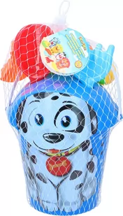 Zestaw wiaderko do piaskownicy piasku EDDY TOYS 29cm 5el - Zabawki do piasku - miniaturka - grafika 2