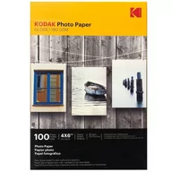 Filmy fotograficzne - Kodak Inkjet Photo Paper (100 arkuszy, A6, (10 x 15 cm), 180 G) 6932357400971 - miniaturka - grafika 1