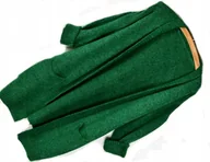 Swetry damskie - Ciepły Miękki Kardigan Narzutka Sweter Kieszeń 176 - miniaturka - grafika 1