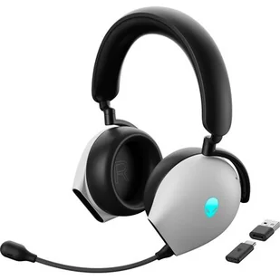 Dell ALIENWARE TRI-MODE WIRELESS Lunar Light szare - Słuchawki - miniaturka - grafika 1