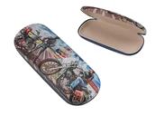 Etui na dokumenty i karty - Pudełko Etui Pokrowiec Na Okulary Harley Davidson - miniaturka - grafika 1