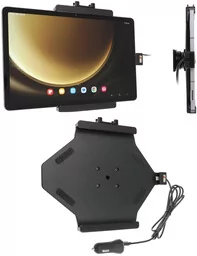 Uchwyt do Samsung Galaxy Tab S9 FE SM-X51x aktywny z kablem USB oraz ładowarką samochodową - Uchwyty samochodowe do telefonów - miniaturka - grafika 1