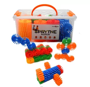 Sprytne Klocki. Klocki Konstrukcyjne Kwiatki Stokrotki 45 Elementów Toys4Edu - Klocki - miniaturka - grafika 1