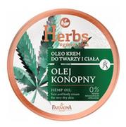 Kremy do twarzy - Herbs HERBS Oleo krem OLEJ KONOPNY 100ml HEM0001 - miniaturka - grafika 1