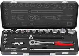 Format Zest.nasadek 1/2" 19-cz. - Klucze i nasadki - miniaturka - grafika 1