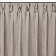 Zasłony - Zasłona MILANA kolor cappuccino styl klasyczny flex 9,5 cm z podwójną zakładką szenila 140x175 homede - CURT/HOM/MILANA/CHENILLE - miniaturka - grafika 1