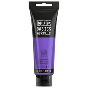 Farby i media malarskie - Liquitex Basics Farba Akrylowa 118 Ml, Kolor Purple Brilliant - miniaturka - grafika 1