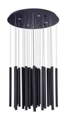 Lampy sufitowe - Maxlight Lampa wisząca organic 33x1 czarna P0419D - miniaturka - grafika 1