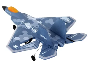 Samolot R/C 4D-G7 Światła Duży Niebieski - Zabawki zdalnie sterowane - miniaturka - grafika 3