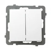 Wyłączniki światła i elektryczne - Łącznik dwugupowy, świecznikowy as ŁP-2G/m/00 - miniaturka - grafika 1