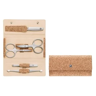 Zwilling twinox etui wykonane z korka z przyciskiem, 5-częściowy 97689-006-0 - Akcesoria do paznokci - miniaturka - grafika 1