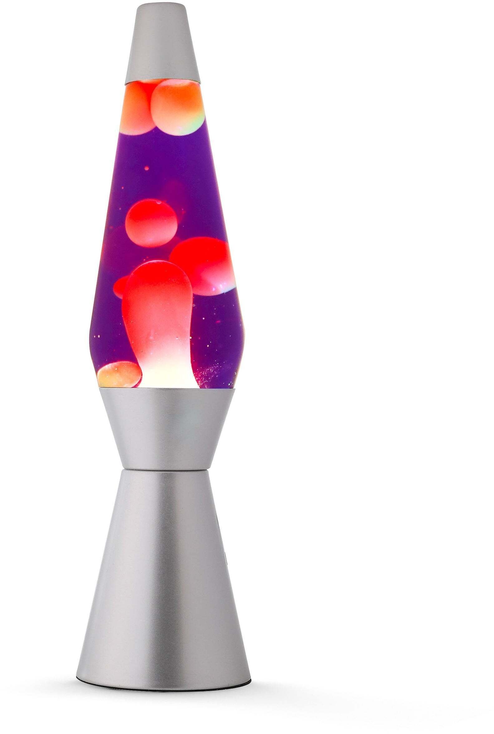 Lampa stołowa Mellow Yellow iTotal - Lava Lamp - Purple Liquid and Yellow Wax - 36 cm 1270401