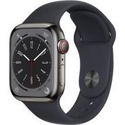 Smartwatch - Apple Watch Series 8 GPS+Cellular 45mm MNKU3CS/A Grafitowy - miniaturka - grafika 1