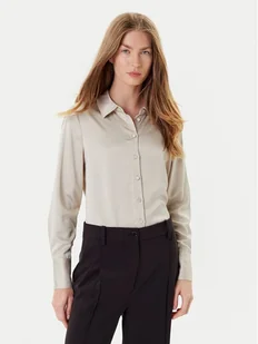 Vero Moda Koszula Merle 10334598 Beżowy Regular Fit - Koszule damskie - miniaturka - grafika 1