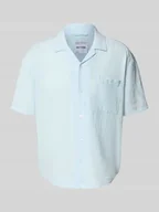 Koszule męskie - Koszula casualowa o kroju relaxed fit z rękawem o dł. 1/2 model ‘CAIDEN’ - miniaturka - grafika 1
