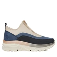 Sneakersy damskie - Sneakersy Rieker 48053-14 Granatowy - miniaturka - grafika 1
