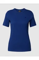 Koszulki i topy damskie - T-shirt z wyhaftowanym logo - G-Star Raw - miniaturka - grafika 1