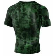 Kimona, stroje i obuwie - Octagon Rashguard Camo Forest Krótki Rękaw - miniaturka - grafika 1