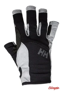 Rękawiczki HELLY HANSEN Short Finger Leather Sailing Gloves - Pływanie - miniaturka - grafika 1