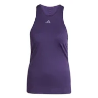 Koszulki sportowe damskie - Damski podkoszulek adidas Tennis Climacool Y-Tank Top Aurora Plum S - miniaturka - grafika 1