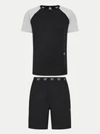 Piżamy męskie - Cristiano Ronaldo CR7 Piżama 8730-41-924 Czarny Regular Fit - miniaturka - grafika 1