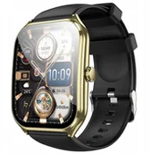 Smartwatch - Hoco z funkcją rozmowy Y28 złoty - miniaturka - grafika 1