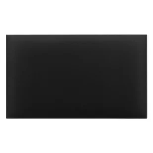 Panel Ścienny Tapicerowany 3D Prostokąt 60X40 Cm Czarny S01 Ekoskóra - Panele ścienne i boazeria - miniaturka - grafika 1