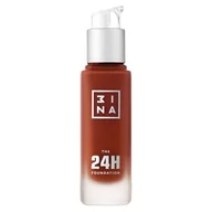 Podkłady do twarzy - 3INA Cosmetics 3ina Makeup - The 24H Foundation 675- Vegan - naturalny matowy podkład wykończeniowy - długotrwała formuła - wodoodporny podkład - 30 ml - miniaturka - grafika 1