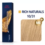 Farby do włosów i szampony koloryzujące - Wella Kolpio Perfect farba do włosów Rich Naturals 10/31, 60 ml - miniaturka - grafika 1