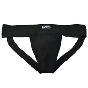 Ochraniacze do sportów walki - PROfight, Ochraniacz na krocze, Suspensor 1111 cotton, czarny - miniaturka - grafika 1