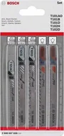 Brzeszczoty - Bosch ZESTAW BRZESZCZOTÓW DO WYRZYNARKI T 5SZT. DREWNO-PLASTIK - miniaturka - grafika 1