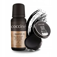 Środki do obuwia i ubrań - Szampon do Czyszczenia Butów z Czarną Pastą Shoe Wax Coccine Zestaw 2w1 - miniaturka - grafika 1