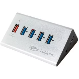 LogiLink HUB USB USB Hub USB 3.0 4-Port active UA0227 - Huby USB - miniaturka - grafika 1