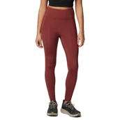 Spodnie sportowe damskie - Damskie legginsy szybkoschnące Columbia Boundless Trek Legging spice - L - miniaturka - grafika 1