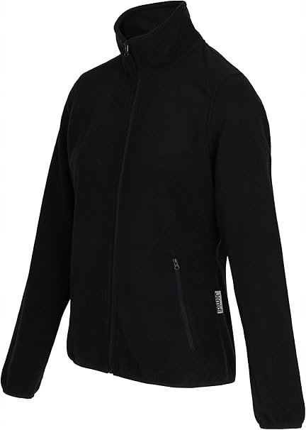 Damska Lekka Bluza Polarowa Uniwersalna Czarna Rozmiar XL Ciepła i Wygodna