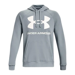 Bluza fitness męska Under Armour Rival Fleece Big Logo HD z kapturem - Bluzy sportowe męskie - miniaturka - grafika 1
