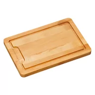 Pozostałe akcesoria kuchenne - Kesper 85100 deska do krojenia 32 x 21 x 2 cm z drewna bukowego, brązowy, 32 x 21 x 2 cm 85100 - miniaturka - grafika 1