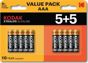 Kodak Bateria Xtralife AAA / R03 10 szt. - Baterie i akcesoria - miniaturka - grafika 1