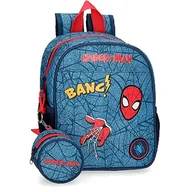 Plecaki - Marvel Spiderman Denim Plecak Mały Niebieski 21 x 25 x 10 cm Poliester 5,25 L - miniaturka - grafika 1