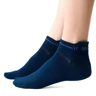 SKARPETY STEVEN 050 GŁADKIE (kolor biały, rozmiar 35-37) - Skarpetki damskie - miniaturka - grafika 2