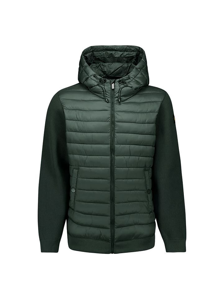 No Excess Kurtka pikowana w kolorze szarym