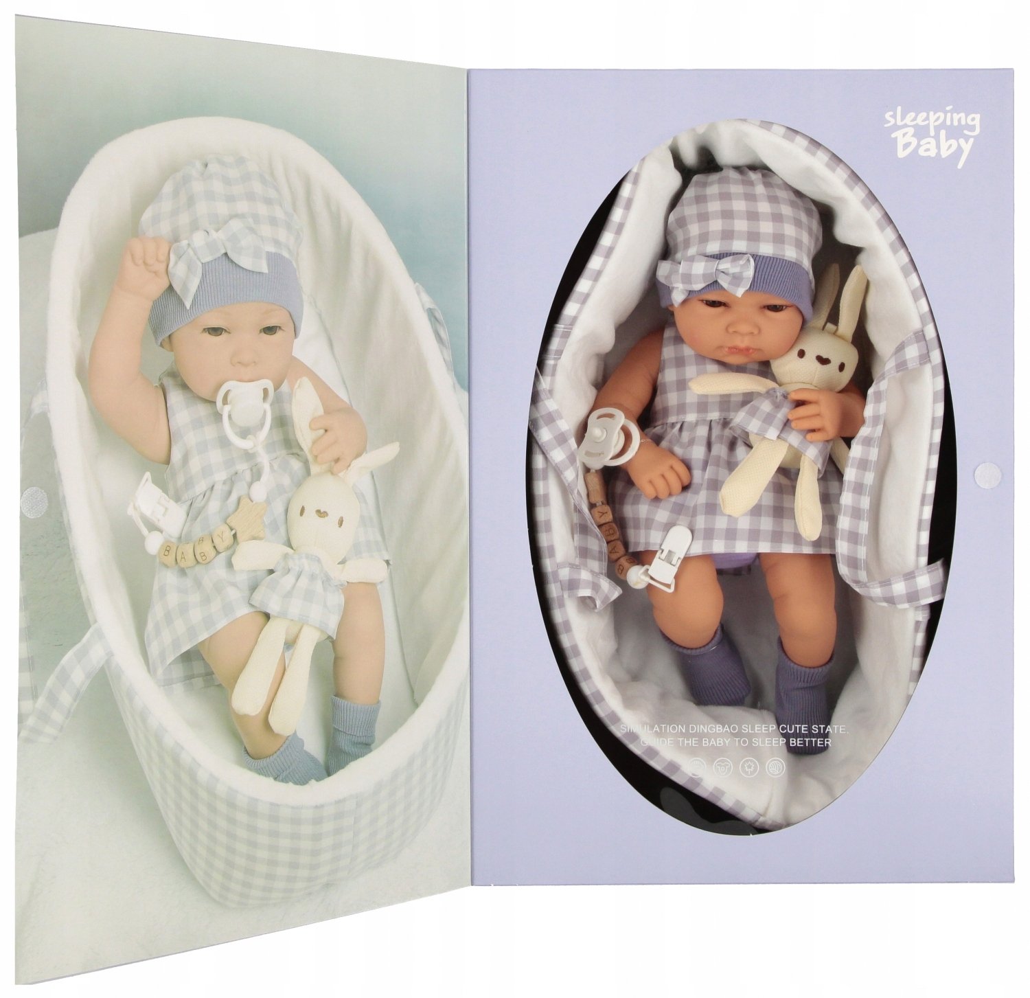 Lalka Bobas 35cm z akcesoriami Creative 568579